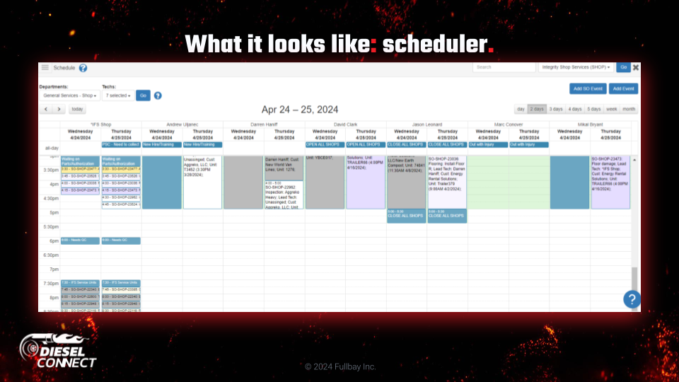 image of a scheduler